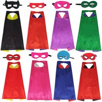 Superhero Cape Mask Costume Set