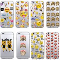 Funny Emoji smiley Monkey Cartoon Heart Soft Clear Phone Case For iphone7 XR Xs Max