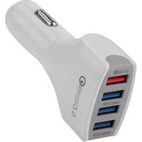 BHD 9V 2A Qc3.0 Quick Charge 3.0 Mobile Phone Accessory 4 Port Car Usb fast Charger