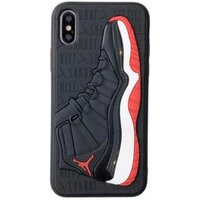 Fashion 3D NBA Air Dunk Jordan Sports Basketball Shoes Soft Phone Cases For iphone 6 6S 7 8 Plus X XS XR MAX 10 Back Cover Case