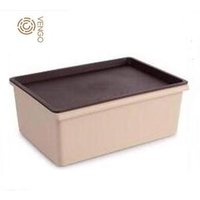 Plastic Storage Box Lid Bedroom Organisation