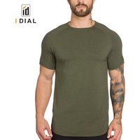 Quick Dry Cotton Spandex Round Bottom T Shirt
