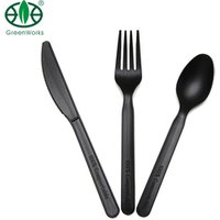 Eco Friendly CPLA Biodegradable Disposable Cutlery