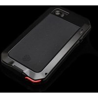 Luxury Shockproof waterproof phone case for samsung S8 note 9 Armor Aluminum Metal Cover Gorilla Glass Hard Cover