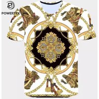 3D Print Nightmare Tiger Short Sleeved T Shirt