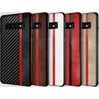 super anti-knock leather cool phone case protect cover shockproof soft cases for iPhone 6 7 8 plus X XR XS Max s8 s9 S10 note8