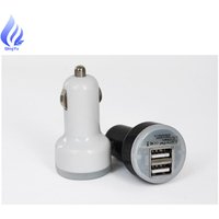 Car charging accessories Dual Usb Car Charger Adapter 2 usb Port Led 2.1A Smart Car charger for Iphone