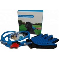 Wholesale Hot Sale Dog cat horse Bathing cleaner bath buddy silicone brush Shower Tool kit pet Grooming Massage Glove for dogs