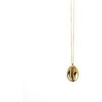 Boho Gold plated Beach Ocean Organism Cowrie Shell Silver Necklace