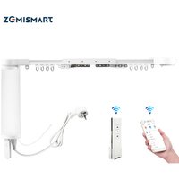 Zemismart Smart Home Tuya Smart Life APP Alexa Echo Google Home Control Electric Curtain Motor with Rail