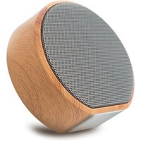 Mini Inserting Card Portable Outdoor Customized Dustproof Wood Bluetooth Speaker