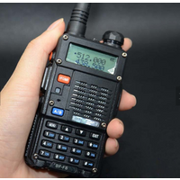 Ready to ship walkie talkie VHF/UHF baofeng F8 dual band wireless communication with keypad two way radio BF-F8