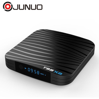 T95x2 S905X2 4GB 32GB brasil hd18 android black tv box with rca output