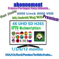 40+ country 6000+ channels 8000 VOD iptv m3u abonnement UHD FHD Premium best iptv reseller panel with X X X ADULT