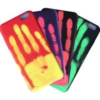 Factory Temperature Sensor color change phone case Back Cover Heat Sensitive thermal Case For iPhone 678plus x for samsung s8 s9