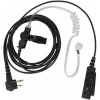 Retevis 2Pin Radio Air Tube Throat Mic Headset Earpiece for Motorola GP88 300 2000 CT150 P040 PRO1150 SP10 XTN500 (M1 connector)