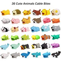 Phone accessory Promo gift animal bite cable usb protectores de cables bite