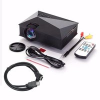 2019 UNIC latest version UC68 LCD LED projector with 1600lumens 800*480 resolution home theater
