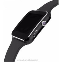 2019 New Bluetooth Smart Watch X6 electronics wearable devices Smartwatch For Apple Android Phone With Camera TF SIM Card slot