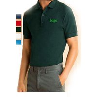 Plain Cotton Polo Shirt 214gsm
