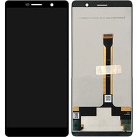 For Nokia 7 Plus 7+ TA-1046 1055 1062 LCD Screen Display Touch Digitizer Assembly Black