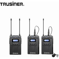 High Quality BOYA BY-WM8 Pro Upgraded UHF Dual-Channel Wireless Microphone System