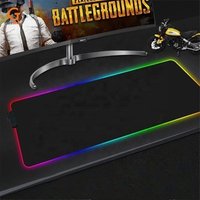 Custom Printing Rgb Led Mouse Pad Mat 7 Colors Lighting Keyboard Gaming Mouse Pad