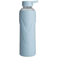Custom Logo Leakproof Lid BPA Free High Borosilicate Glass Water Bottle With Silicone Sleeve
