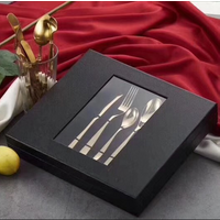 24 Piece Stainless Steel Cutlery Set 6 People
