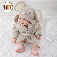 Soft Cotton Animal Mouse Bathrobe