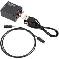 Optical Coaxial Toslink RCA L/R Digital to Analog Audio Converter