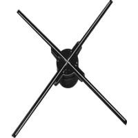 3D LED Hologram Projector Display Fan 3D Holographic Advertising Machine