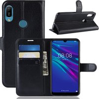 For Huawei Y6 2019 Case 6.09 Inches Wallet PU Leather Flip Cover Phone Case For Huawei Y 6 2019 Silicone Protective Accessories