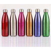 Stainless Steel Cola Shape Water Bottle