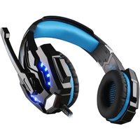 KOTION EACH G9000 3.5mm Game Gaming Headphone Headset Earphone Headband with Microphone LED Light for Laptop / Tablet / Mobile