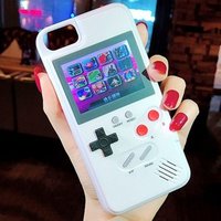 Full color display Game chargeable smartphone case for iphone xs for iphone x max game phone cases gameboy phone case