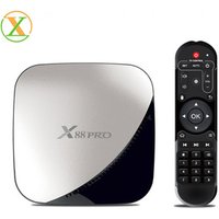 Hot selling X88 pro 3318 Rockchip Rk3318 Quad Core Ram 4Gb Rom 64Gb 32GB Dual Wifi Os Android 9.0 Tv Box