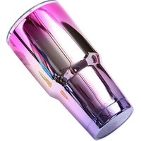 Colorful Unicorn Tumbler Stainless Steel Double Wall Vacuum Insulated Cup with Spill Proof Lid Vacuum Insulation Beer Mug
