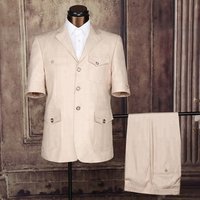 Short Sleeve Safari Suit Design