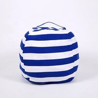 2019 Factory OEM Custom Stuffed Animal Storage Bag, Portable durable Toy Buggy Toy Bag, Cheap Folding Large Kids Toy Storage Bag