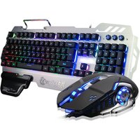 2019 Popular Ergonomic Custom USB Wired Computer Gaming Keyboard Mouse Combo