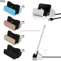 Mobile Phone Type c Accessories Sync Data Charging Dock Station Desktop Docking Charger USB Cable Dock For iPhone X S8