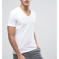 V Neck Slim Fit Cotton T Shirt