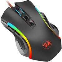 M607 Wired 7 Color RGB Modes Red Dragon 7200 DPI Mouse Gaming