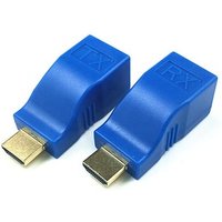 30m HDMI to RJ45 Network Cable Extender Converter Adapter Extender Splitter Repeater Transmitter