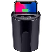 SALABABA 2019 New Arrival QI Cup Holder Wireless Car Charger 10w For iPhone Handphone