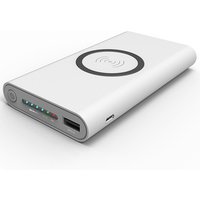 10000mah QI Wireless 2USB Ports Charger 5W Pad Power Bank Built-in Wireless Quick charge for smartphone