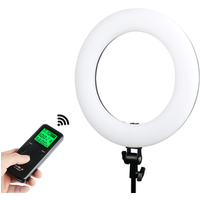Good VL-600T Wireless remote 3200-5600k 18 inch photography makeup video camera dslr led ring light for camera