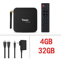 Android 9.0 Tanix TX6 Allwinner H6 4GB RAM 64GB ROM 32G 4K 2.4G/5GHz Dual WiFi BT Media Player Smart TV Box