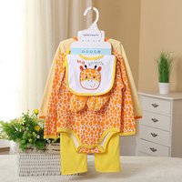 100% Cotton 5 Piece Bodysuit Gift Set